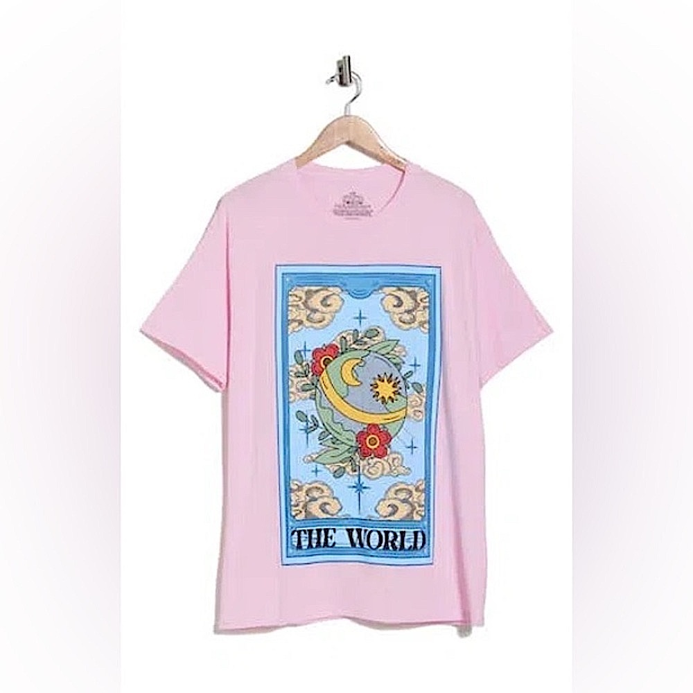 🔮✨ philcos — the world tarot card graphic tee ✨🔮